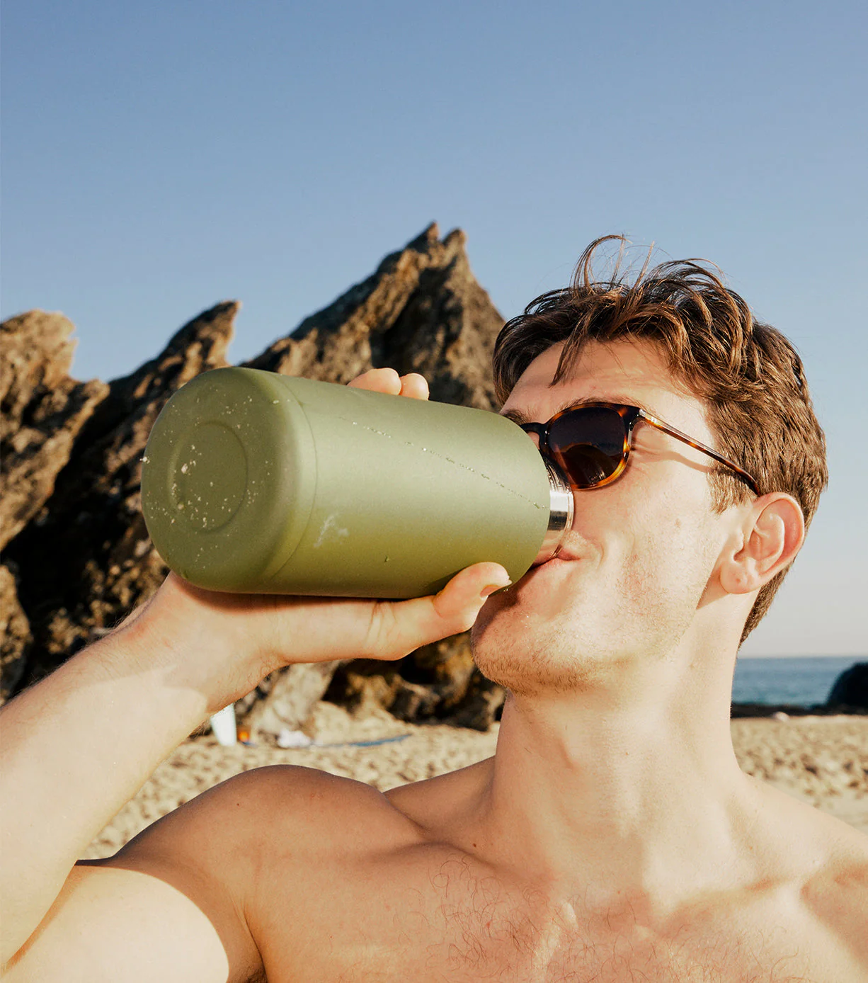 Ceramic Reusable Bottle Base (Grip Finish) - 34oz / 1,000ml - Image 9